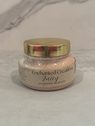 Juicy Body Scrub (tropical pineapple strawberry)