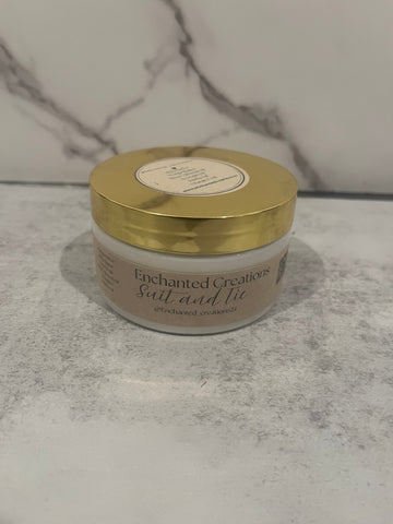 Suit and Tie (Coconut and Indigo)